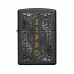 Isqueiro Zippo Design preto fosco